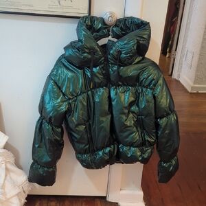 Zara Puffer Jacket Green